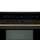 Forno Oliena Espresso 30-Inch 1.6 Cu.ft Microwave Oven in Black with Antique Brass Trim (FMWDR3093-30BLK)