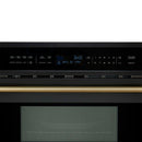 Forno 2-Piece Appliance Package - 30-Inch Asti French Door Double Electric Wall Oven & 30-Inch Microwave Oven in Black with Antique Brass Handle
