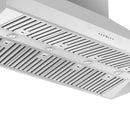 Forno Coppito 60-Inch Island Range Hood in Stainless Steel with 1200 CFM Motor (FRHIS5129-60)