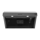 Forno Bari Espresso 30-Inch 400 CFM Under Cabinet Range Hood in Black (FRHUC5255-30BLK)