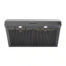 Forno Bari Espresso 30-Inch 400 CFM Under Cabinet Range Hood in Black (FRHUC5255-30BLK)