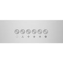 Forno 4-Piece Appliance Package - 30-Inch Gas Range, Under Cabinet Range Hood, Refrigerator with Water Dispenser, and Dishwasher in Stainless Steel