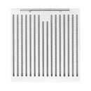Forno 5-Piece Appliance Package - 30-Inch Induction Range, Under Cabinet Range Hood, Refrigerator, Dishwasher, and  Microwave Drawer in White with Antique Brass Trim