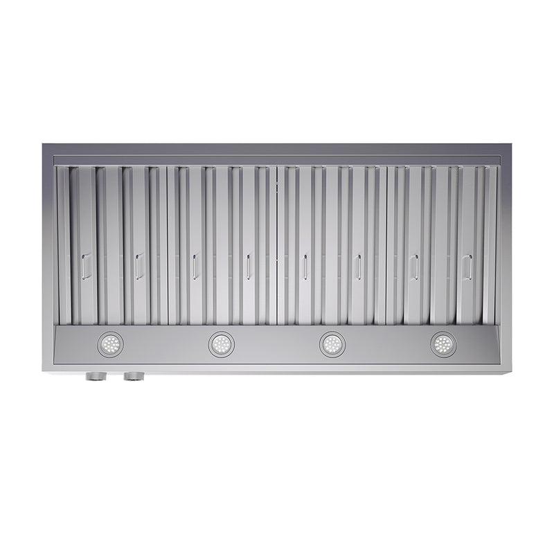 Forno Biagio 48-Inch 1200 CFM Under Cabinet Range Hood in Stainless Steel (FRHWM5009-48)