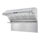 Forno 2-Piece Appliance Package - 60-Inch Dual Fuel Range and Wall Mount Range Hood in Stainless Steel