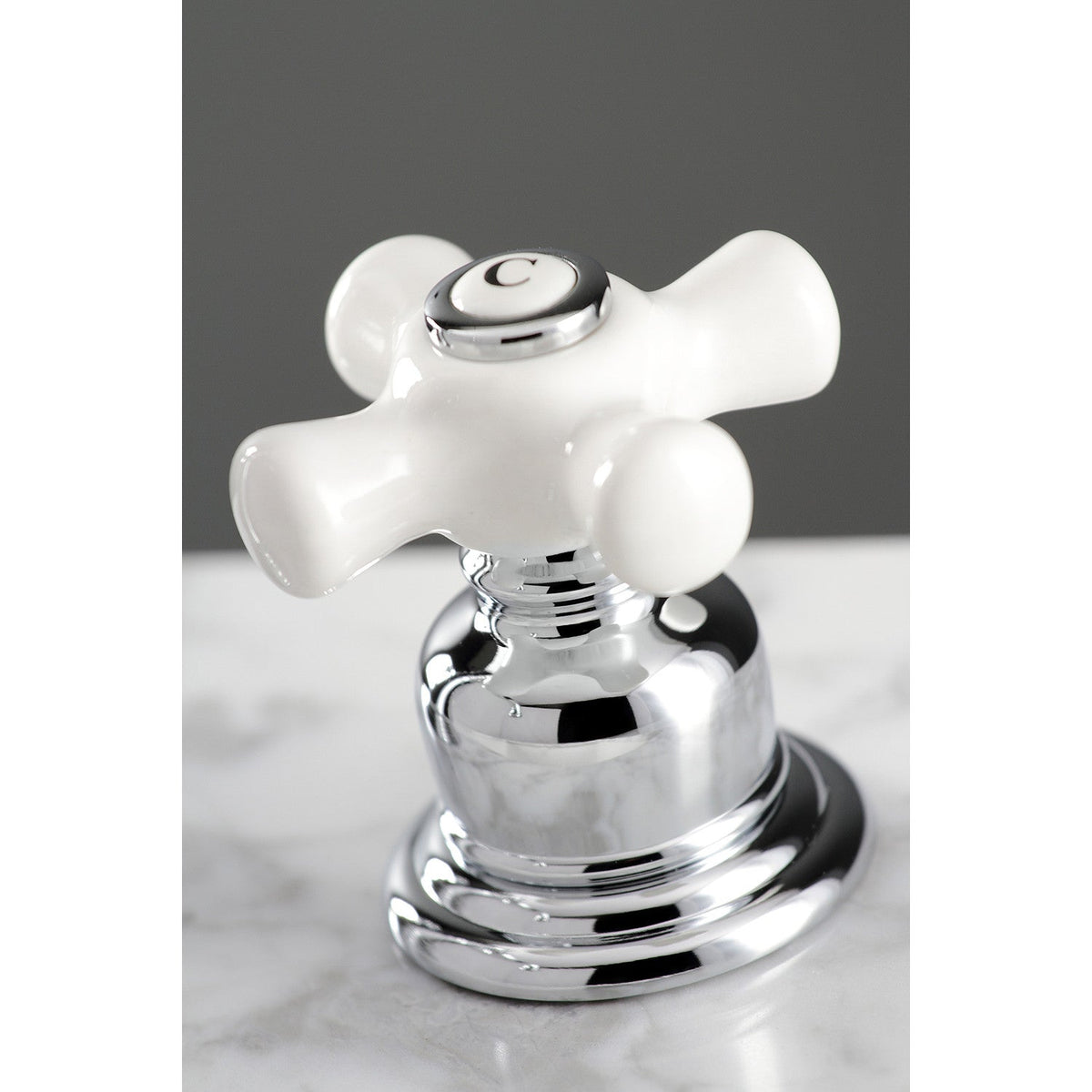 American Classic Widespread Bathroom Faucet with Pop-Up Drain in Polished Chrome