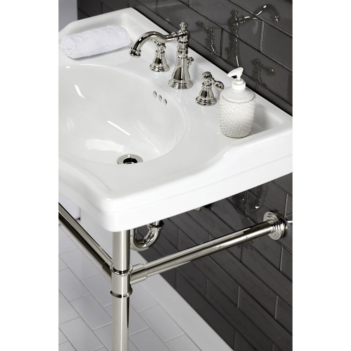 American Classic Widespread Bathroom Faucet with Brass Pop-Up in Naples Bronze