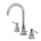 Kingston Brass Concord Widespread Bathroom Faucet with Brass Pop-Up, Polished Chrome (FSC8921DL)
