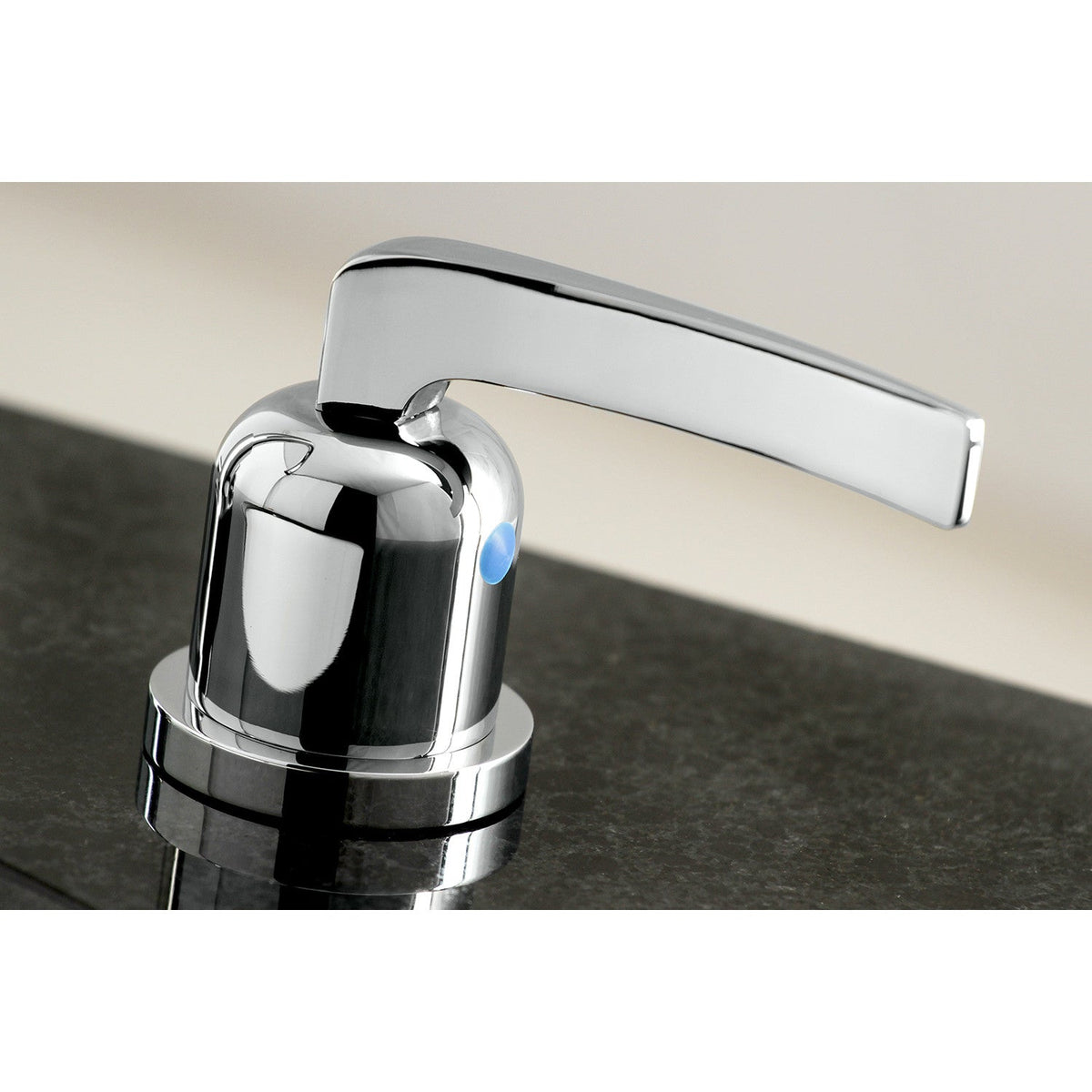 Centurion Widespread Bathroom Faucet with Brass Pop-Up in Polished Chrome