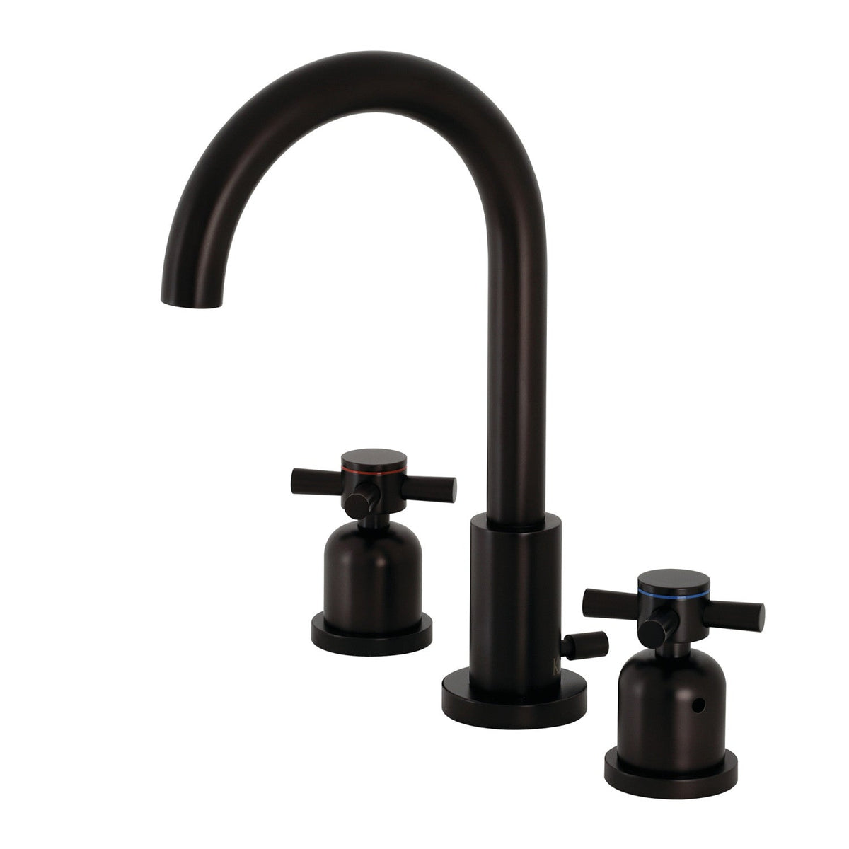 Concord Widespread Bathroom Faucet with Brass Pop-Up in Oil Rubbed Bronze