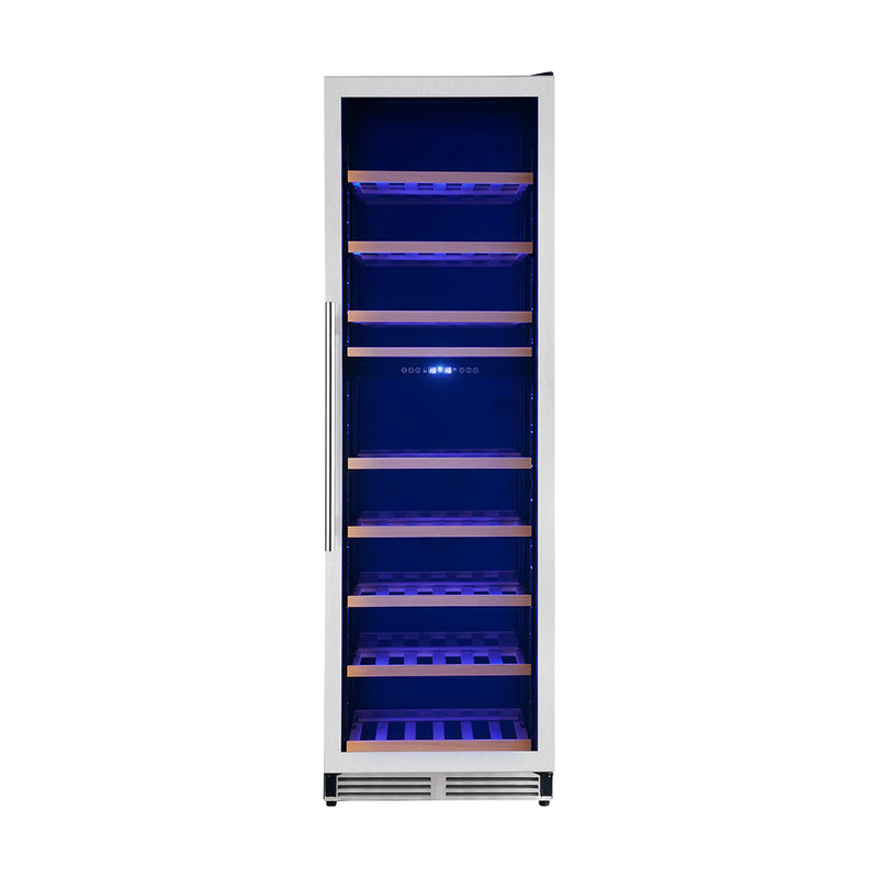 Forno 2-Piece Appliance Package - 24-Inch Wine Cooler and Beverage Center in Stainless Steel