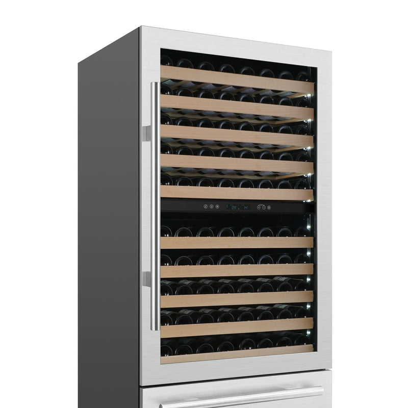 Forno Celano 30-Inch 21.3 Cu.ft Dual Zone Wine Cellar & Beverage Cooler (FWCDR6697-30S)