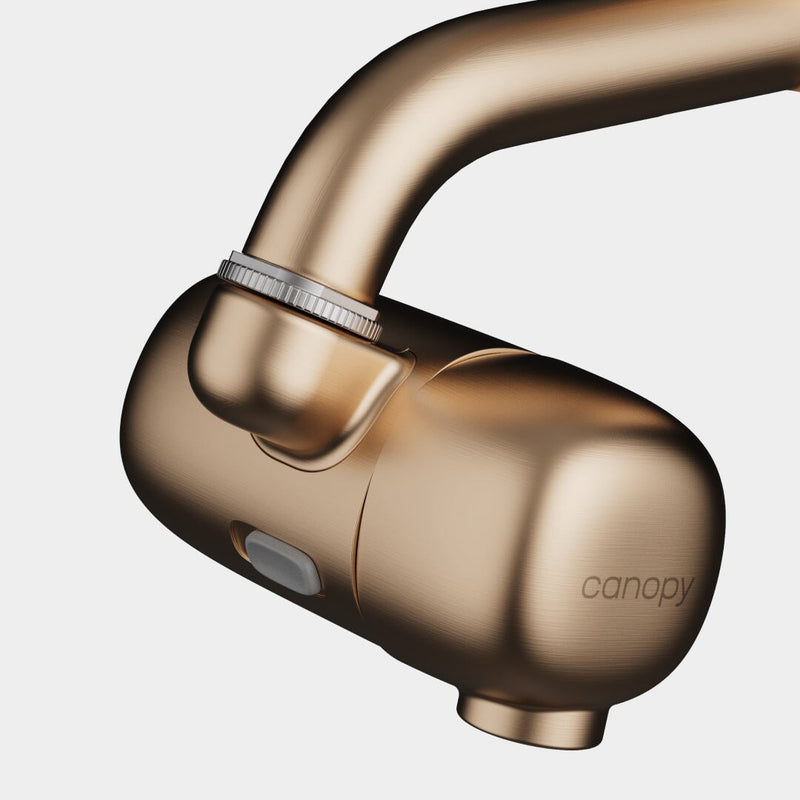 Canopy Faucet Filter with Micro Mesh and Activated Carbon Block