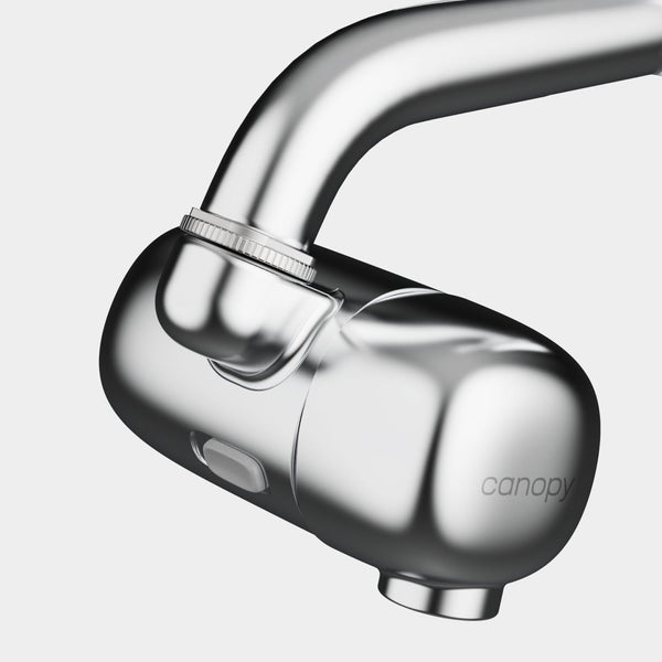 Canopy Faucet Filter with Micro Mesh and Activated Carbon Block