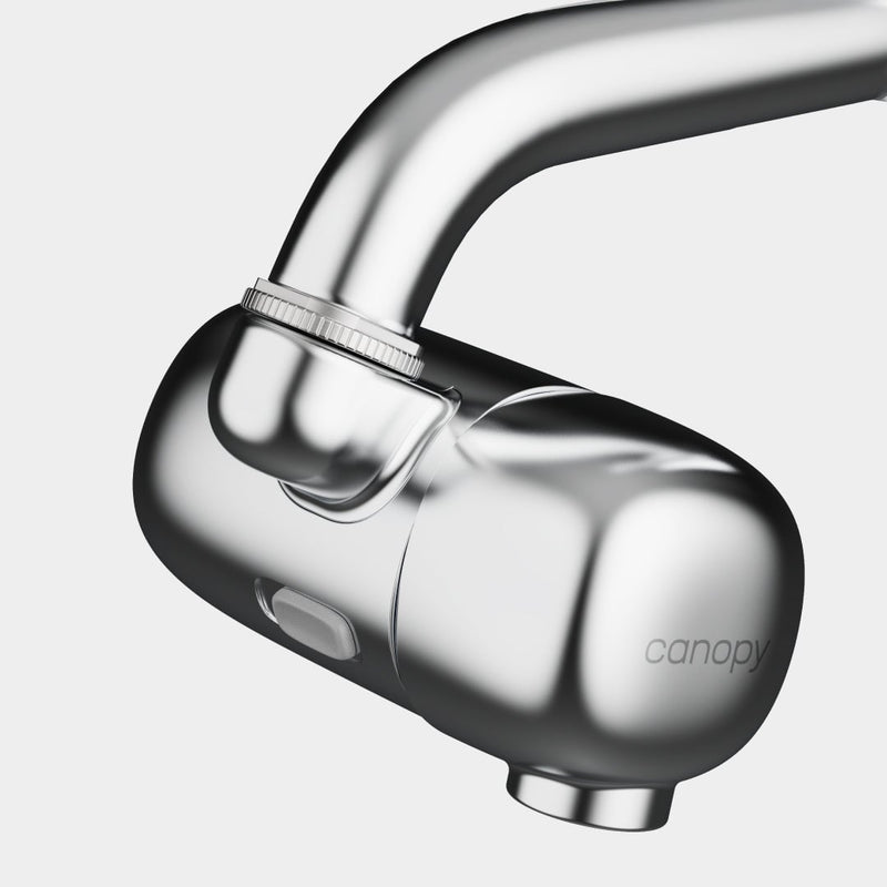 Canopy Faucet Filter with Micro Mesh and Activated Carbon Block