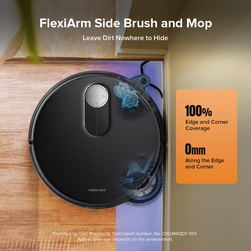 Roborock Qrevo Slim Robot Vacuum with Multifunctional Self-Cleaning Dock 3.0, 11000 Pa Suction Power (RR-QrevoSlim5-M1)