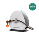 Giraffe Tools 82 Ft. - 130 Ft. Ground-Mounted Retractable Hose Reel, UV-resistant
