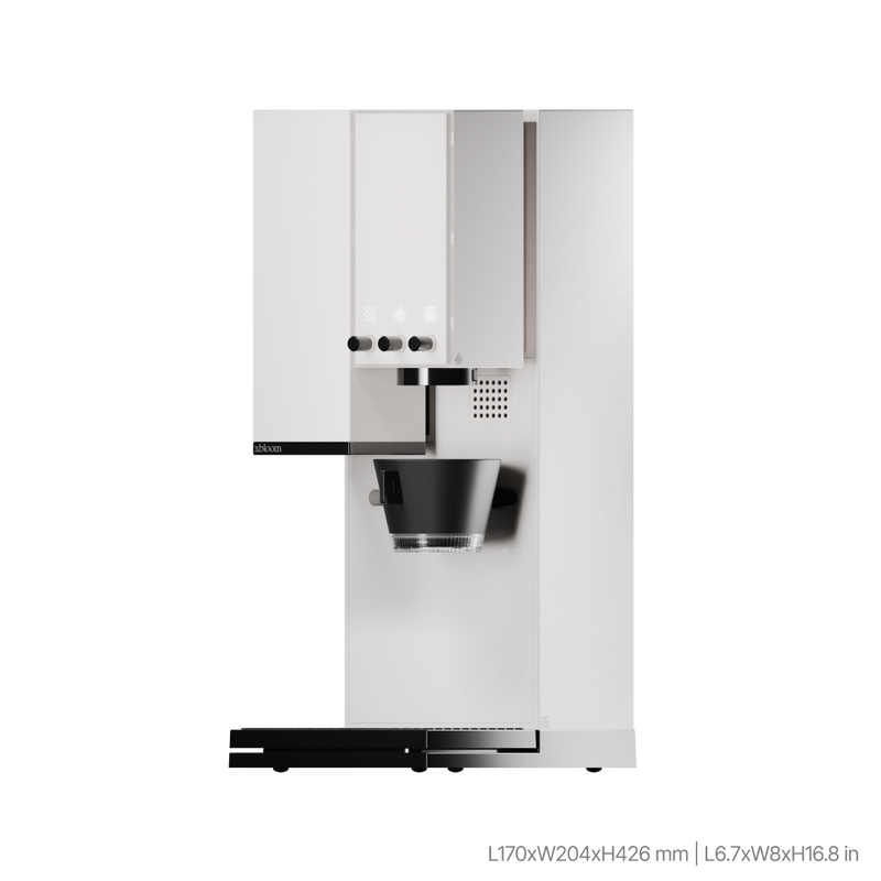 xBloom Studio Smart Automatic Pour Over Coffee Maker with Built-in Grinder and Scale