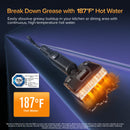 Roborock F25 Ultra Wet & Dry Vacuum with Steam and Hot Water Cleaning, 22000 Suction Power (RR-F25Ultra-M1)