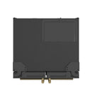 Forno 2-Piece Appliance Package - 30-Inch Slide-In Induction Range and 30-Inch French Door Refrigerator in Black with Antique Brass Handle (FBDL-014-15CAUS)