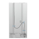 Forno Espresso Moena 36-inch 19.2 Cu.ft French Door Refrigerator in White with Antique Brass Handle (FFRBI1820-36WHT)