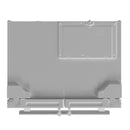 Forno Espresso Moena 36-inch 19.2 Cu.ft French Door Refrigerator in White with Stainless Steel Handle (FFRBI1820-36WHT)