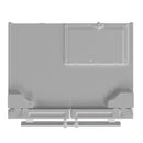 Forno 2-Piece Appliance Package - 30-Inch Electric Range and 36-Inch French Door Refrigerator in White with Stainless Steel Handle (FBDL-003-09US)