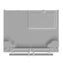 Forno 2-Piece Appliance Package - 30-Inch Induction Range and 36-Inch French Door Refrigerator in White with Stainless Steel Handle (FBDL-015-08CAUS)