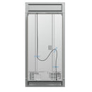 Forno Moena 36-Inch French Door 19.2 cu. ft Refrigerator with Modern Decorative Grille in Stainless Steel (FFRBI1820-40MG)