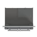 Forno Moena 36-Inch French Door 19.2 cu. ft Refrigerator with Modern Decorative Grille in Stainless Steel (FFRBI1820-40MG)