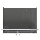 Forno 36-Inch Built-In Side-by-Side 20 cu.ft Refrigerator in Stainless Steel with Water Dispenser and Ice Maker with Grill (FFRBI1844-40SG)