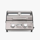 Monument Table Top Propane Gas Grill in Stainless Steel with 2 Burners (G22)
