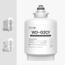 Waterdrop Filter, Replacement for WD-G2-W, WD-G2-B, WD-G2P600-W Reverse Osmosis System,12-month Lifetime (WD-G2CF)