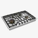 ROBAM G-Series 30-Inch Dual Fuel Cooktop with 4 Burners in Stainless Steel (G413)