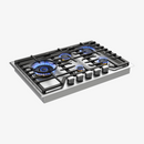 ROBAM G-Series 30-Inch Dual Fuel Cooktop with 5 Burners in Stainless Steel (G513)