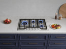 ROBAM G-Series 30-Inch Dual Fuel Cooktop with 5 Burners in Stainless Steel (G513)