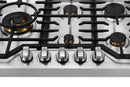 ROBAM G-Series 30-Inch Cooktop with 5 Burners in Stainless Steel (G513)