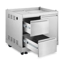 Cosmo 32-Inch Grill Cabinet in Stainless Steel (COS-GCN323SS)