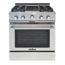 Capital 30-Inch Grand Chef Gas Range in Stainless Steel with 4 Sealed Burners & Grill (GSCR302B2)