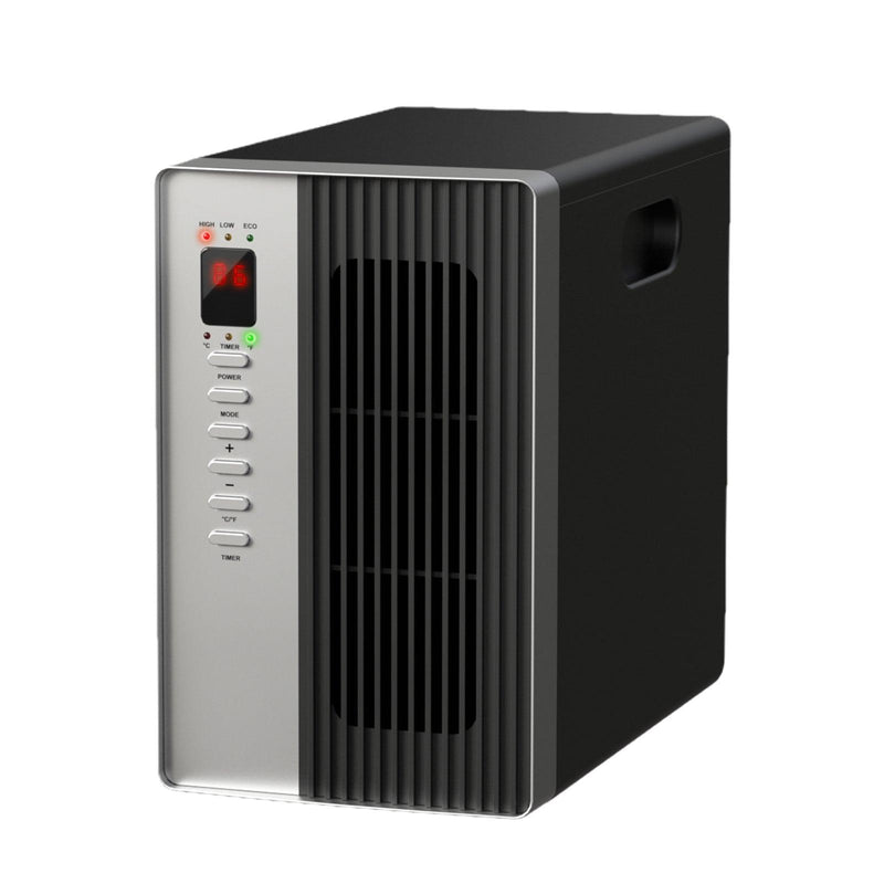 Parrot Uncle 1500W Electric Infrared Quartz Space Thermostat Heater with LED Display and Remote (GD9215BD6-J)