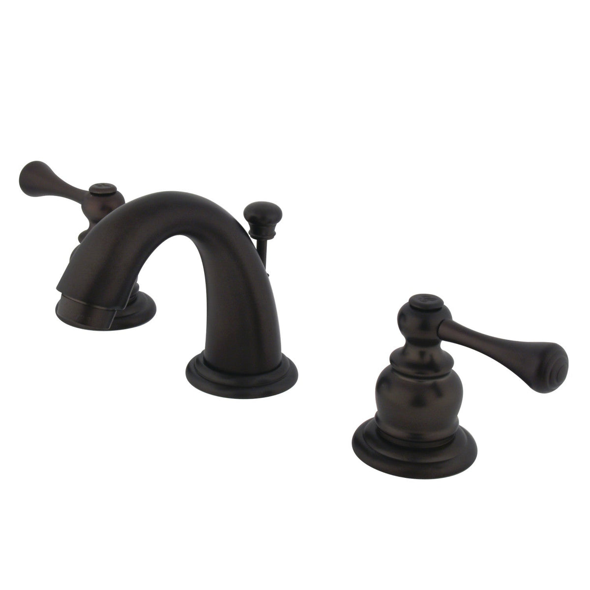 Vintage Widespread Bathroom Faucet with Pop-Up Drain in Oil Rubbed Bronze