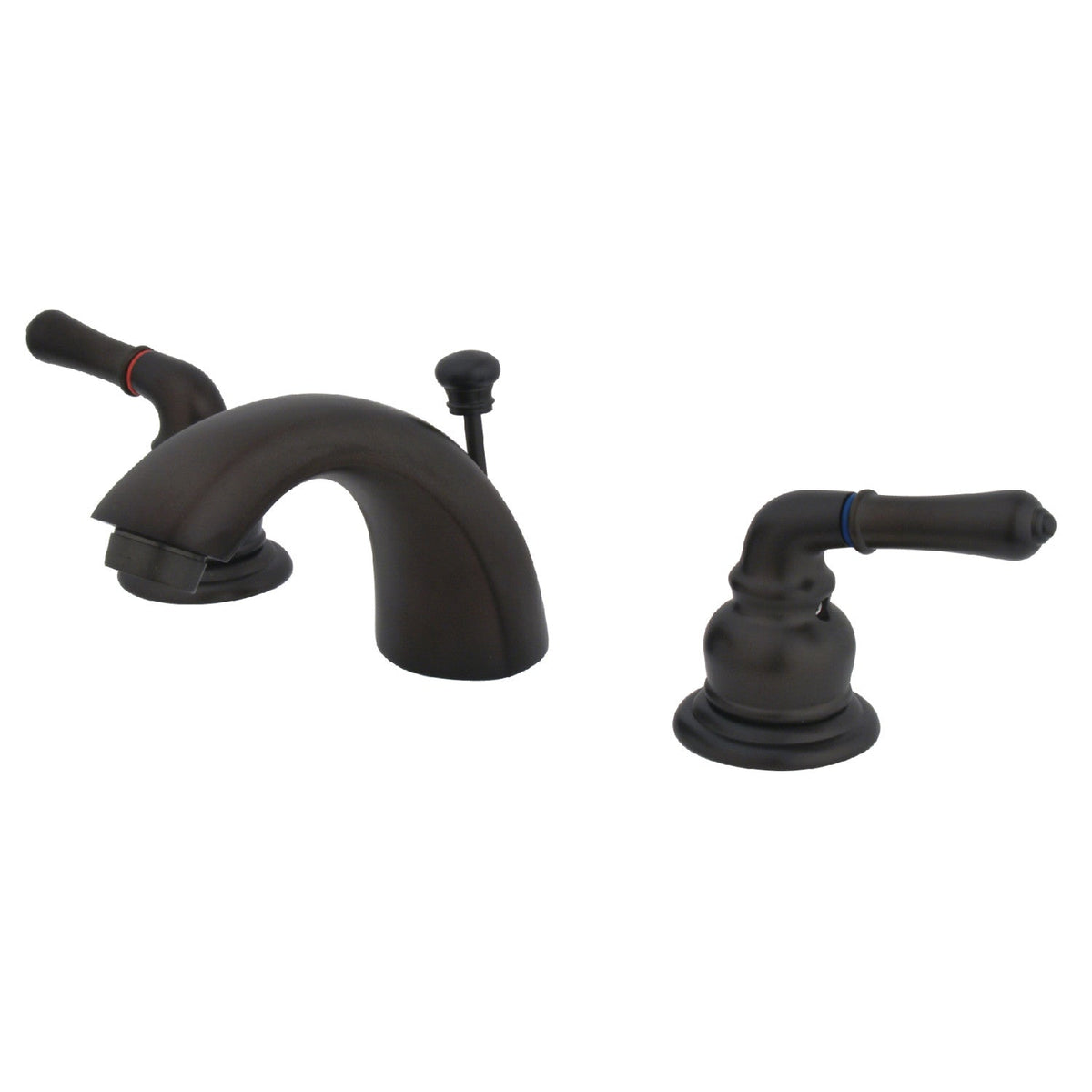 Magellan Mini-Widespread Bathroom Faucet with Pop-Up Drain in Oil Rubbed Bronze