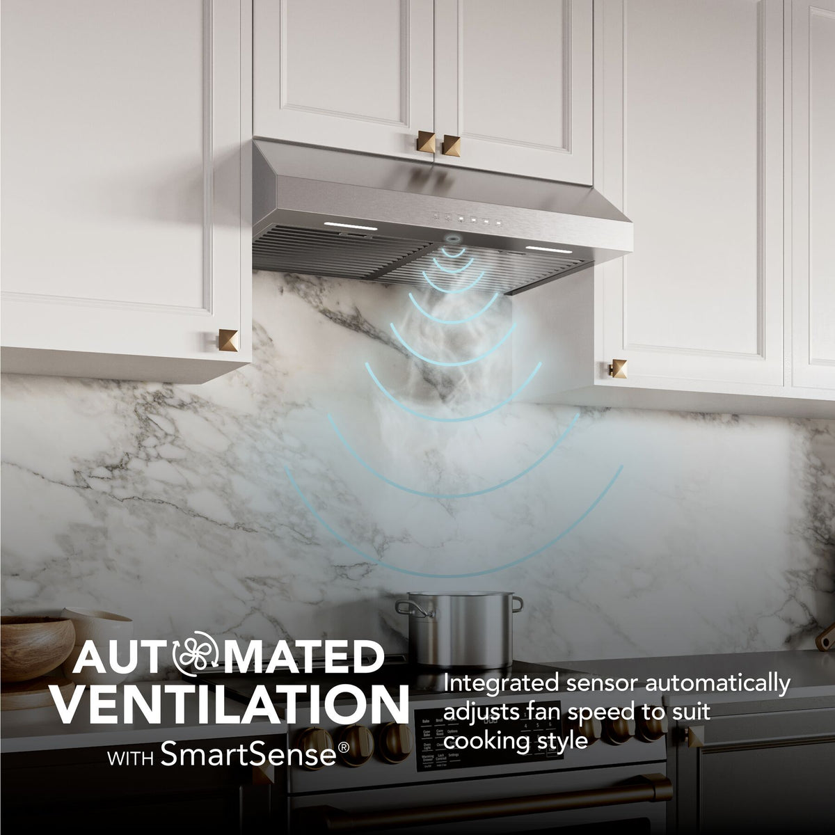 Broan-NuTone Glacier 36-Inch 490 CFM 3-Speed Convertible Under Cabinet Range Hood in Stainless Steel (GLA3364SS)