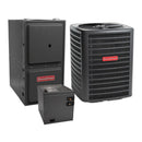 Goodman 1.5 Ton 13.4 SEER2 Central Air Conditioner, 96% AFUE 60K BTU Gas Furnace and Evaporator Coil