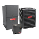 Goodman 3.5 Ton 15.2 SEER2 Heat Pump, 80% AFUE 80K BTU Gas Furnace and Evaporator Coil