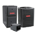Goodman 2.5 Ton 14.3 SEER2 Central Air Conditioner, 96% AFUE 80K BTU Gas Furnace and Evaporator Coil