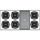 Capital 48-Inch Rangetop in Stainless Steel with 6 Sealed Burners & Griddle (GRT484G2)