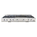 Capital 60-Inch Rangetop in Stainless Steel with 6 Sealed Burners & 24-Inch Grill (GRT604BB2)
