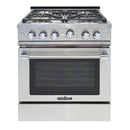 Capital 30-Inch Precision 5 Sealed Burner Series All Gas Range with 4.1 cu. ft. Self Cleaning Oven in Stainless Steel (GSCR305)
