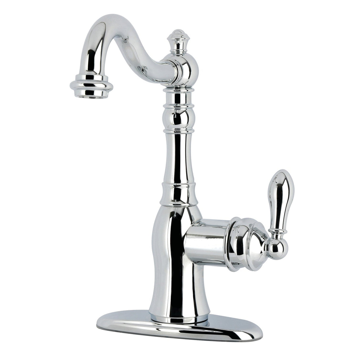 Gourmetier American Classic Single-Handle Bar Faucet in Polished Chrome